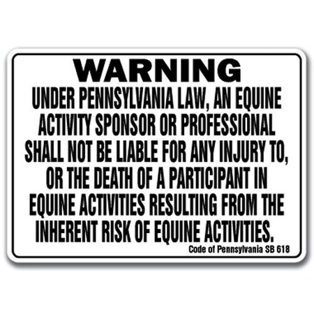 Signmission 18 in Height, Aluminum, 18" x 12", WS-A-1218-Pennsylvania WS-A-1218-Pennsylvania